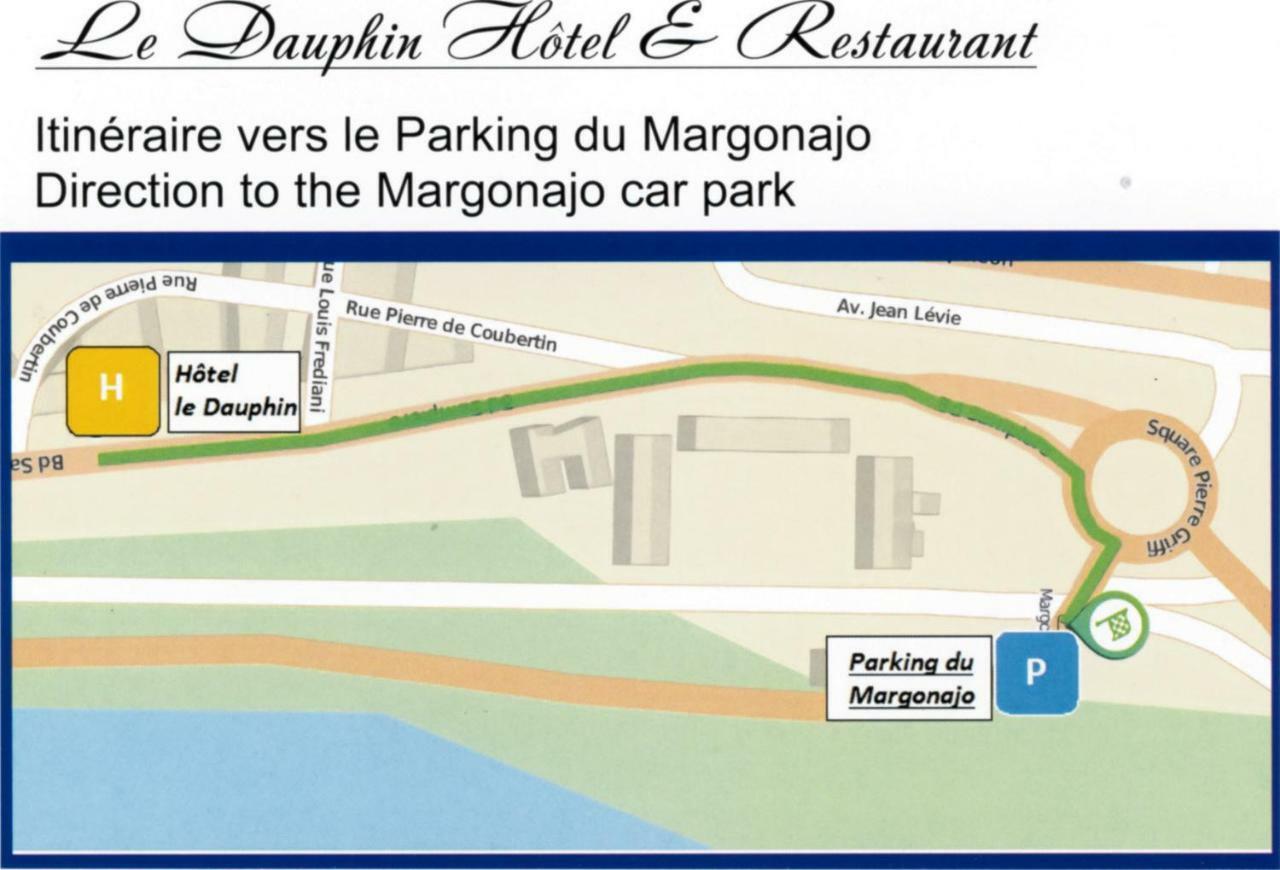 Hotel Le Dauphin Ajaccio  Dış mekan fotoğraf